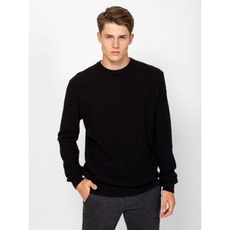 Heavy Tools férfi pulóver-Helvetw25 Black