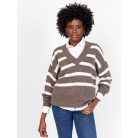 Heavy Tools női pulóver-Hassicw25 Taupe