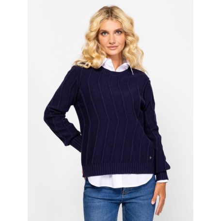 Heavy Tools női pulóver-Hatma Navy