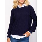 Heavy Tools női pulóver-Hatma Navy