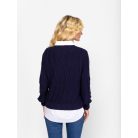 Heavy Tools női pulóver-Hatma Navy