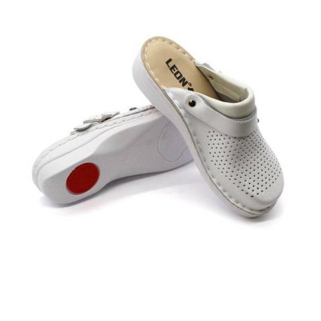 Leon Comfort férfi papucs-V202M Fehér