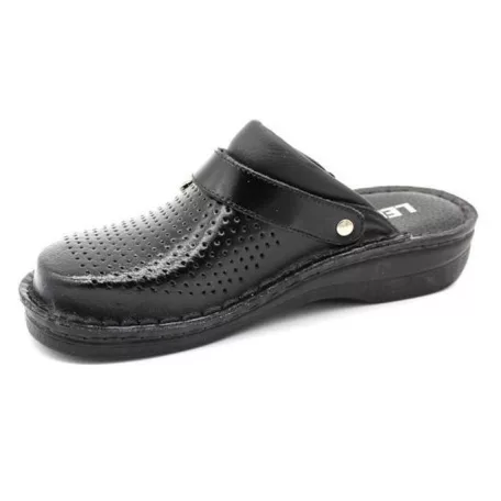 Leon Comfort férfi papucs-V202M Fekete