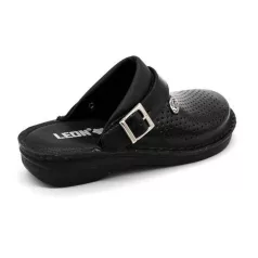 Leon Comfort férfi papucs-V202M Fekete