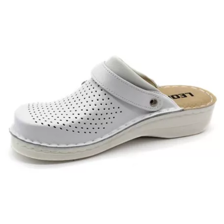 Leon Comfort női papucs-V202 Fehér