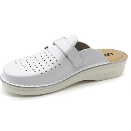 Leon Comfort férfi papucs-V230M Fehér