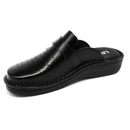 Leon Comfort férfi papucs-V230M Fekete
