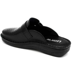 Leon Comfort férfi papucs-V230M Fekete