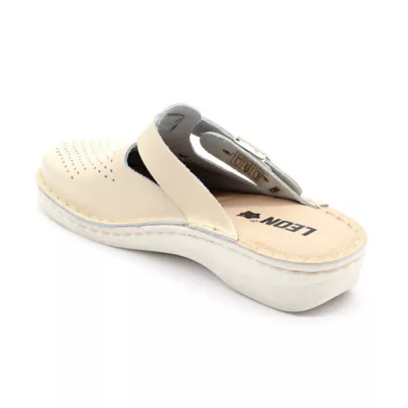 Leon Comfort női papucs-V260 Bézs