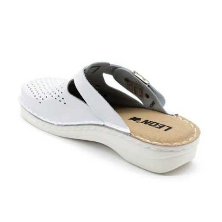 Leon Comfort női papucs-V260 Fehér
