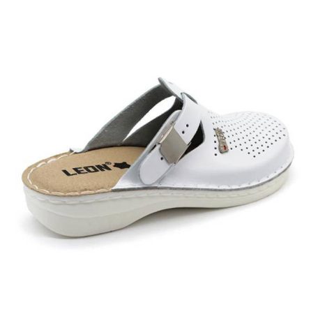 Leon Comfort női papucs-V260 Fehér