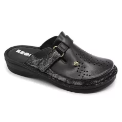 Leon Comfort női papucs-V261 Fekete