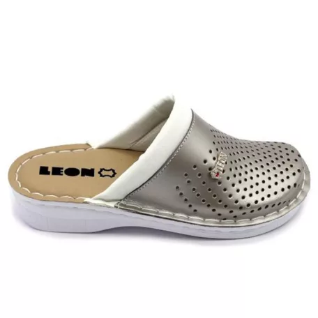 Leon Comfort női papucs-V262 Pezsgo