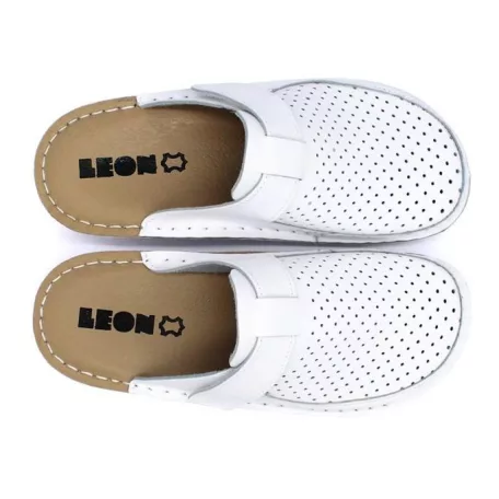 Leon Comfort női papucs-V263 Feher