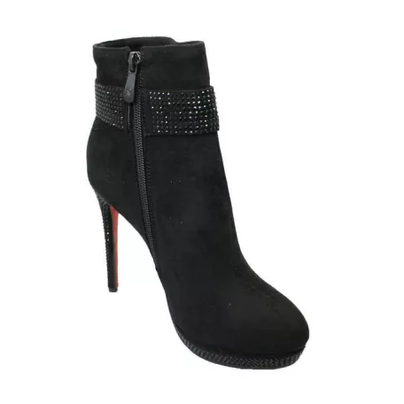 Graf n Berg női bokacsizma-WL128-E69 Black