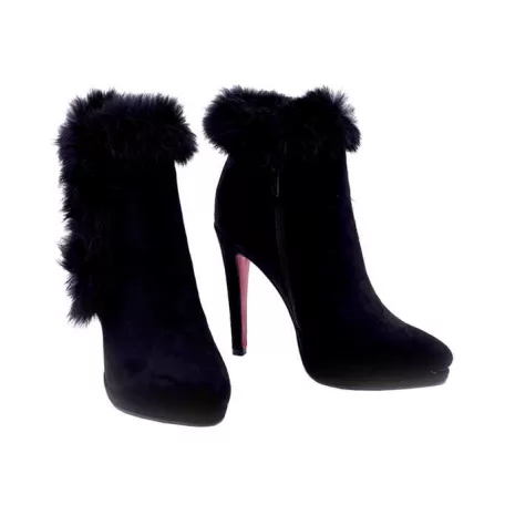 Graf n Berg női bokacsizma-WL133-797 Black