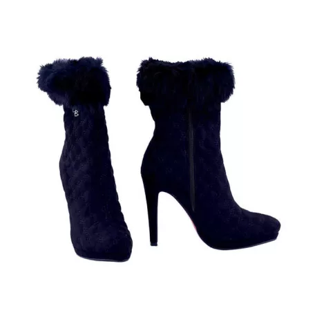Graf n Berg női bokacsizma-WL133-Q255 Black