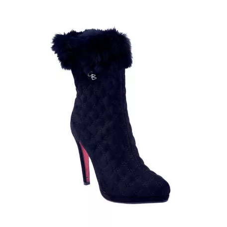Graf n Berg női bokacsizma-WL133-Q255 Black