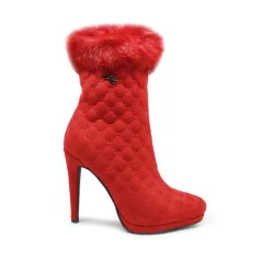 Graf n Berg női bokacsizma-WL133-Q255 Red