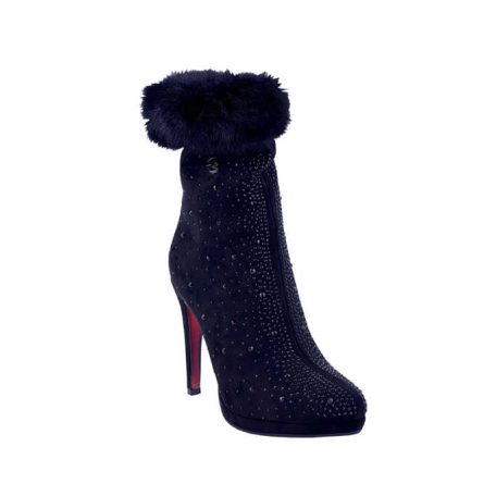 Graf n Berg női bokacsizma-WL133-Q256 Black