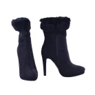 Graf n Berg női bokacsizma-WL133-Q256 Black