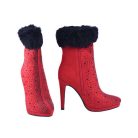 Graf n Berg női bokacsizma-WL133-Q256 Red