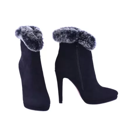 Graf n Berg női bokacsizma-WL133-S357 Black