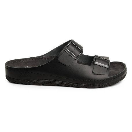 Batz férfi papucs-Zénó Fekete