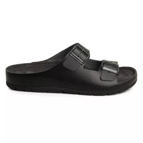 Batz férfi papucs-Zénó Fekete