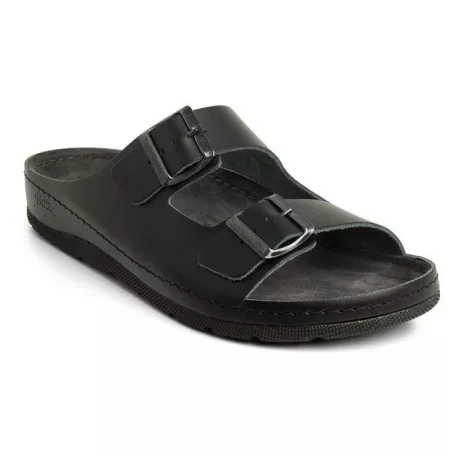 Batz férfi papucs-Zénó Fekete