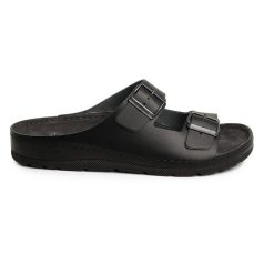 Batz férfi papucs-Zénó Fekete
