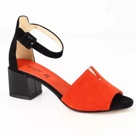 Kiárusítás női szandál-Linea Uno - f11171-nero