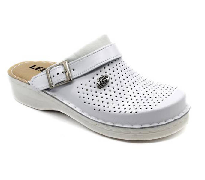 Leon Comfort férfi papucs-V202M Fehér
